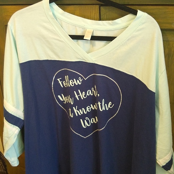 C ACTIVE SLEEP SHIRT BASEBALL STYLE.. PLUS 3X WOMENS Price Firm - Picture 6 of 6